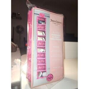 Juicy Couture Home 10 Shelf Hanging Closet Organizer